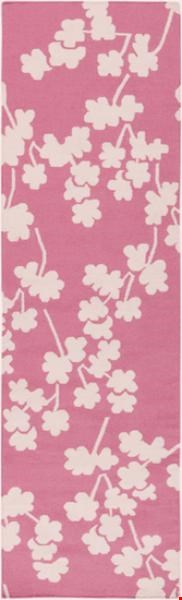 Surya Jill Rosenwald Fallon Bright Pink (FAL-1064) Rectangle 2'6" x 8'0"
