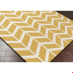 Surya Jill Rosenwald Fallon Golden Yellow (FAL-1092) Square 1'6