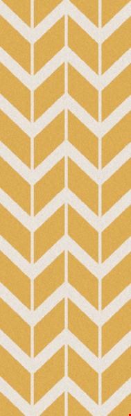 Surya Jill Rosenwald Fallon Golden Yellow (FAL-1092) Rectangle 2'6" x 8'0"