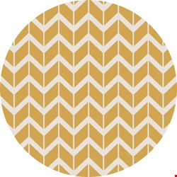 Surya Jill Rosenwald Fallon Golden Yellow (FAL-1092) Round 8'0