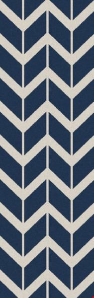 Surya Jill Rosenwald Fallon Sapphire Blue (FAL-1093) Rectangle 2'6" x 8'0"