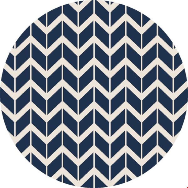 Surya Jill Rosenwald Fallon Sapphire Blue (FAL-1093) Round 8'0" x 8'0"