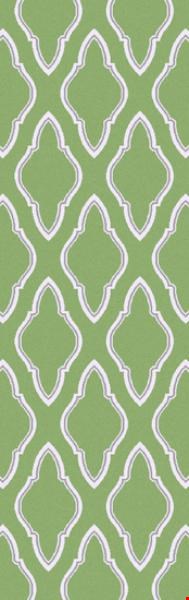 Surya Jill Rosenwald Fallon Teal Green (FAL-1096) Rectangle 2'6" x 8'0"