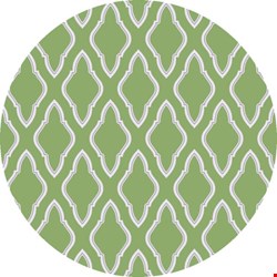 Surya Jill Rosenwald Fallon Teal Green (FAL-1096) Round 8'0