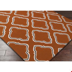 Surya Jill Rosenwald Fallon Burnt Orange (FAL-1098) Rectangle 3'6