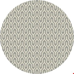 Surya Jill Rosenwald Fallon Dove Gray (FAL-1101) Round 8'0