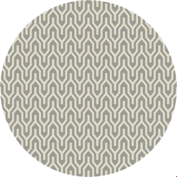 Surya Jill Rosenwald Fallon Dove Gray (FAL-1101) Round 8'0" x 8'0"