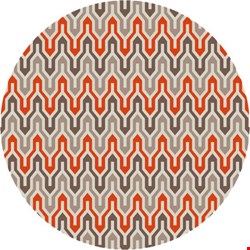 Surya Jill Rosenwald Fallon Winter White (FAL-1103) Round 8'0