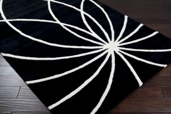 Surya Forum Coal Black (FM-7072) Rectangle 12'0" x 15'0"