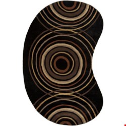 Surya Forum Coal Black (FM-7080) Kidney 6'0