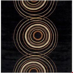 Surya Forum Coal Black (FM-7080) Square 8'0