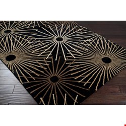 Surya Forum Coal Black (FM-7090) Rectangle 3'0