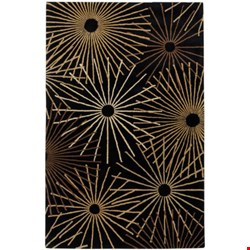 Surya Forum Coal Black (FM-7090) Rectangle 5'0