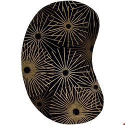 Surya Forum Coal Black (FM-7090) Kidney 6'0