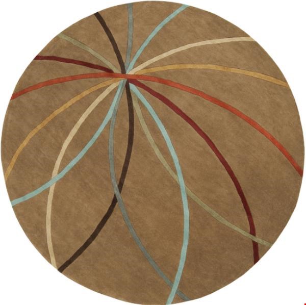 Surya Forum Driftwood Brown (FM-7140) Round 8'0" x 8'0"