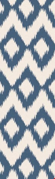 Surya Frontier Mediterranean Blue (FT-165) Rectangle 2'6" x 8'0"