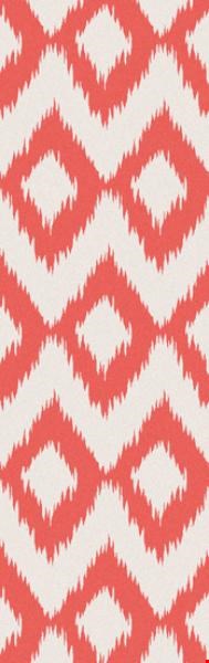 Surya Frontier Poppy Red (FT-173) Rectangle 2'6" x 8'0"