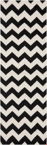 Surya Frontier Jet Black (FT-238) Rectangle 2'6" x 8'0"