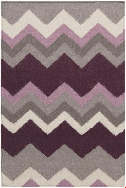 Surya Frontier Prune Purple (FT-268) Rectangle 2'0" x 3'0"