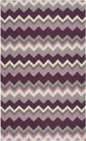 Surya Frontier Prune Purple (FT-268) Rectangle 5'0" x 8'0"