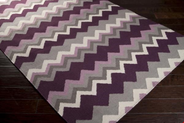 Surya Frontier Prune Purple (FT-268) Square 0'6" x 0'6"