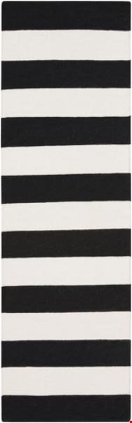 Surya Frontier Jet Black (FT-295) Rectangle 2'6" x 8'0"