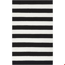 Surya Frontier Jet Black (FT-295) Rectangle 5'0