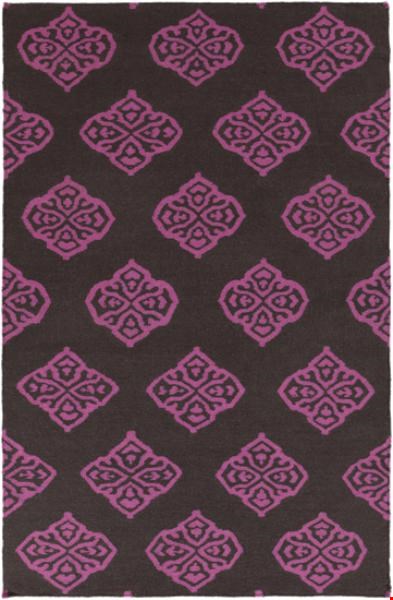 Surya Frontier Raspberry (FT-365) Rectangle 5'0" x 8'0"