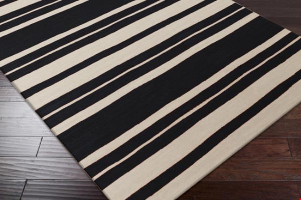 Surya Frontier Coal Black (FT-439) Rectangle 3'6" x 5'6"