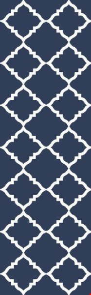 Surya Frontier Midnight Blue (FT-451) Rectangle 2'6" x 8'0"