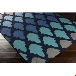 Surya Frontier Federal Blue (FT-461) Square 1'6