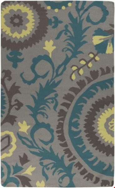 Surya Frontier Dove Gray (FT-472) Rectangle 5'0" x 8'0"