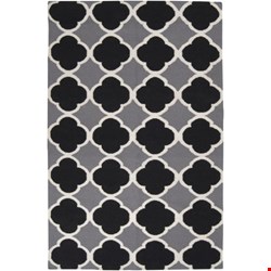 Surya Frontier Jet Black (FT-66) Rectangle 5'0