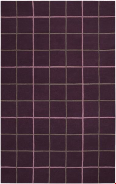 Surya Goa Prune Purple (G-5068) Rectangle 5'0" x 8'0"