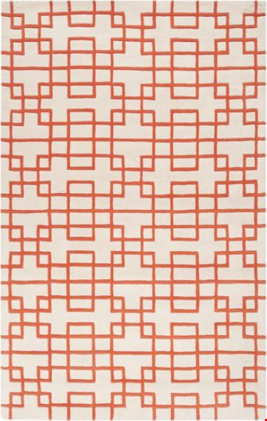 Surya Goa Poppy Red (G-5073) Rectangle 5'0" x 8'0"