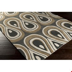 Surya Goa Pewter (G-5136) Rectangle 3'3