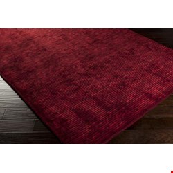Surya Gaia Maroon (GAI-1000) Rectangle 8'0