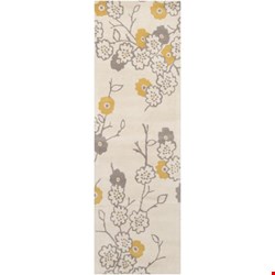 Surya Gramercy Parchment (GRA-9943) Rectangle 2'6