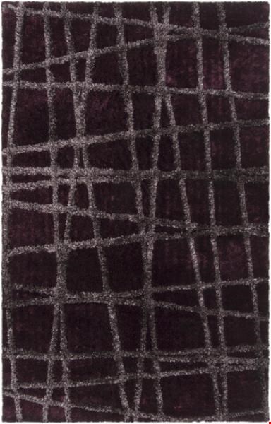 Surya Graph Wine (GRP-2000) Rectangle 5'0" x 8'0"