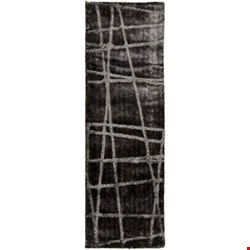 Surya Graph Charcoal Gray (GRP-2001) Rectangle 2'6