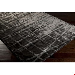 Surya Graph Charcoal Gray (GRP-2001) Rectangle 3'6