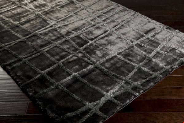 Surya Graph Charcoal Gray (GRP-2001) Rectangle 8'0" x 11'0"