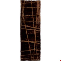Surya Graph Burnt Umber (GRP-2002) Rectangle 2'6
