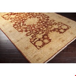 Surya Hillcrest Maroon (HIL-9005) Rectangle 2'0