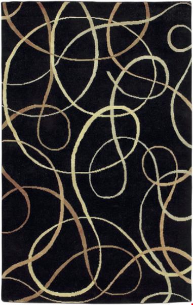 Surya Mugal Jet Black (IN-8006) Rectangle 5'0" x 8'0"