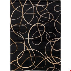 Surya Mugal Jet Black (IN-8006) Rectangle 8'0