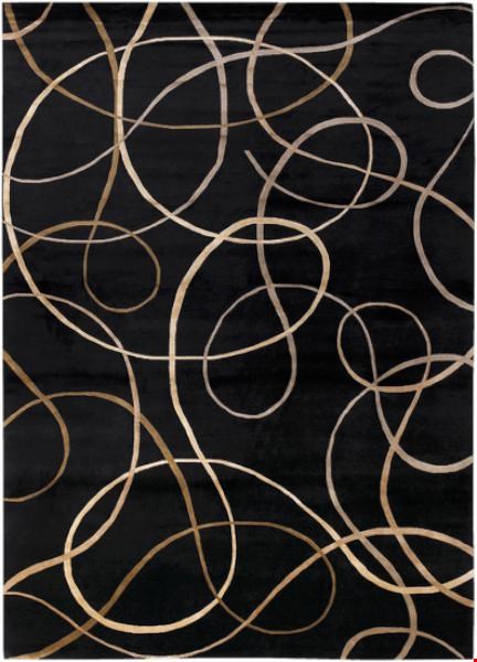 Surya Mugal Jet Black (IN-8006) Rectangle 8'0" x 11'0"