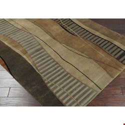 Surya Mugal Driftwood Brown (IN-8020) Rectangle 2'0