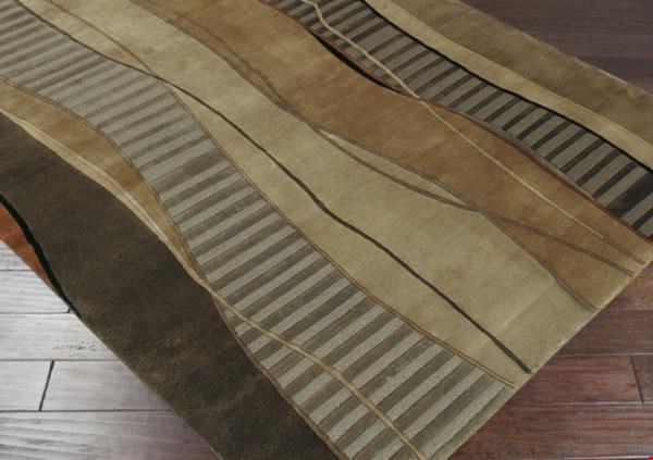 Surya Mugal Driftwood Brown (IN-8020) Rectangle 2'0" x 3'0"