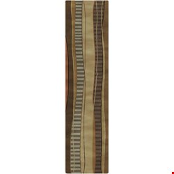 Surya Mugal Driftwood Brown (IN-8020) Rectangle 2'6